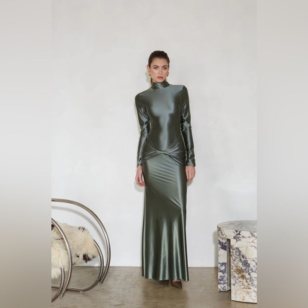 NWT Delfi Collective Anastasia Dress In Army